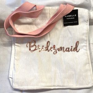 Bridesmaid tote bag